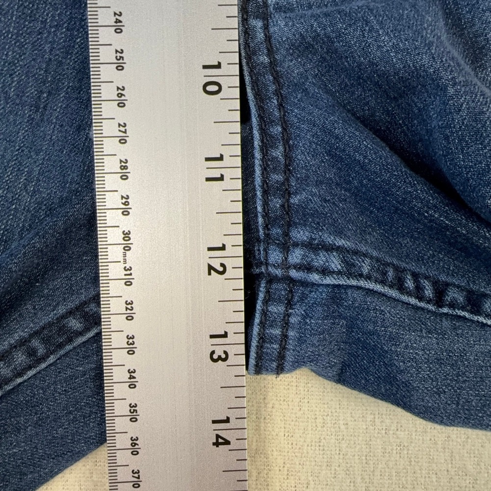 Buffalo David Bitton Jackson Slim Straight Jeans Mens 40x30 Blue Medium Wash - Picture 6 of 8